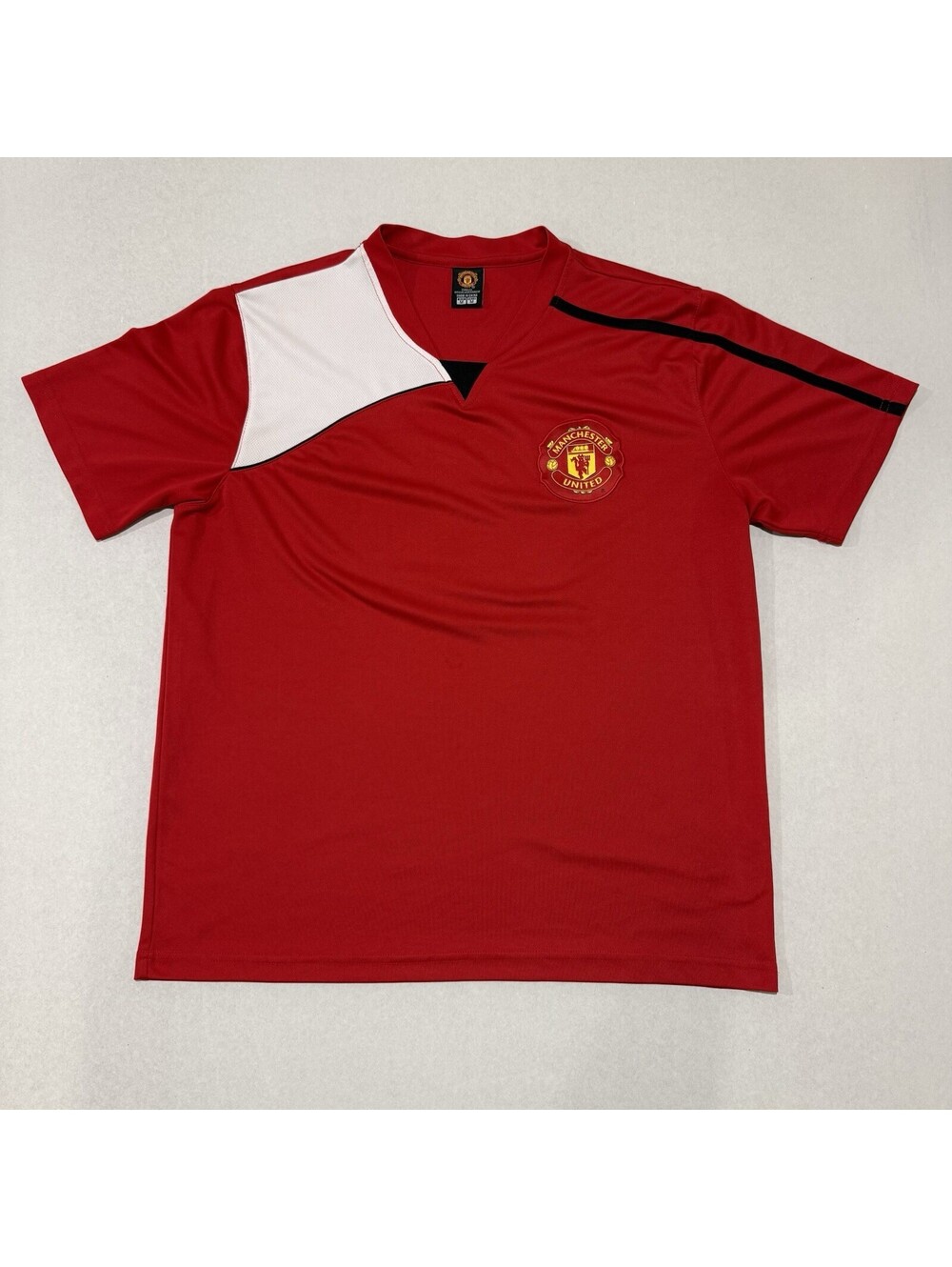 Icon Sports Manchester United FC Red Training Jersey Shirt Size M Men’s